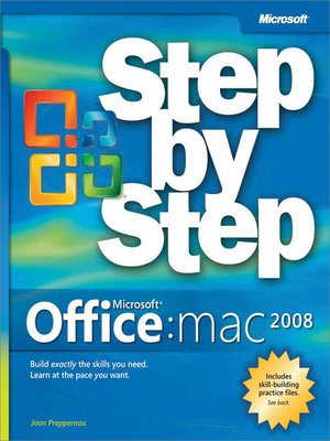 cover image of Microsoft Office 2008 for Mac Step by Step